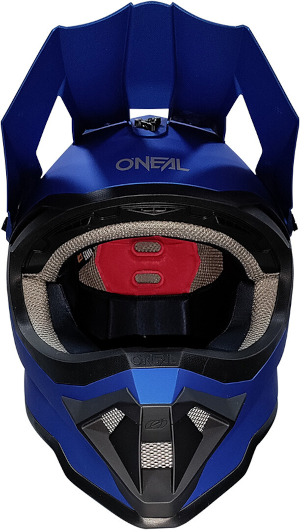 Oneal 1SRS Solid Motocross Helm blau matt S (55/56) Abbildung 4