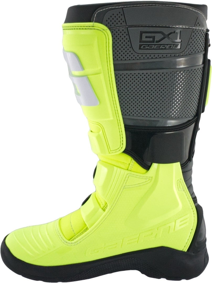 Gaerne GX-1 Evo 2020 Motocross støvler sort/gul 42 Figur 3