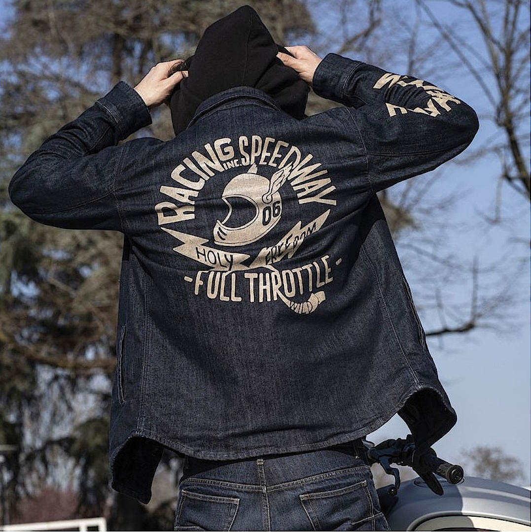 HolyFreedom Genoa Stampato Motorcycle Textile Jacket S Figure 16