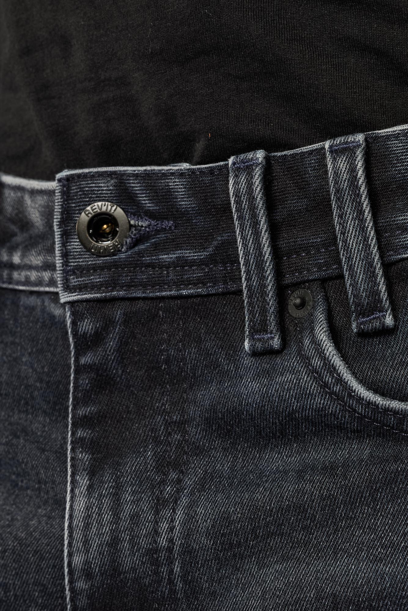 Revit Moto 2 TF Motorcykel Jeans mørkeblå/sort 30/30 Figur 10