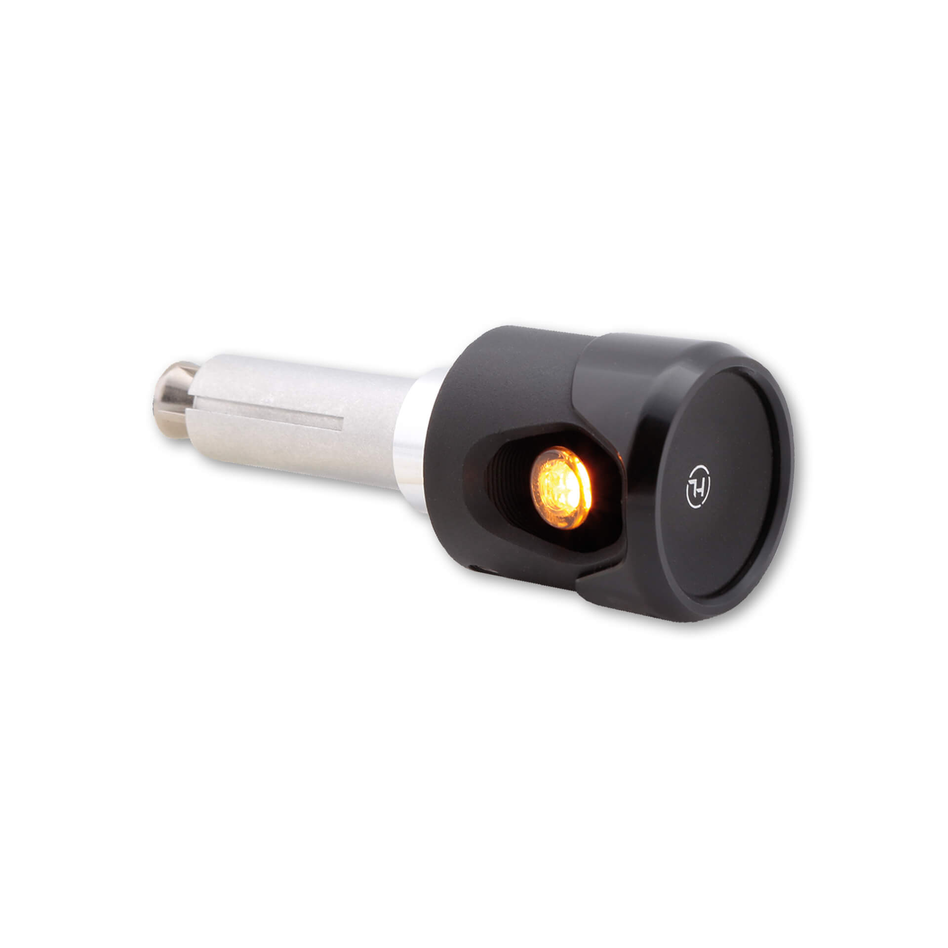 HIGHSIDER AKRON-FLASH LED Lenkerendenblinker/Positionslicht svart Figur 1