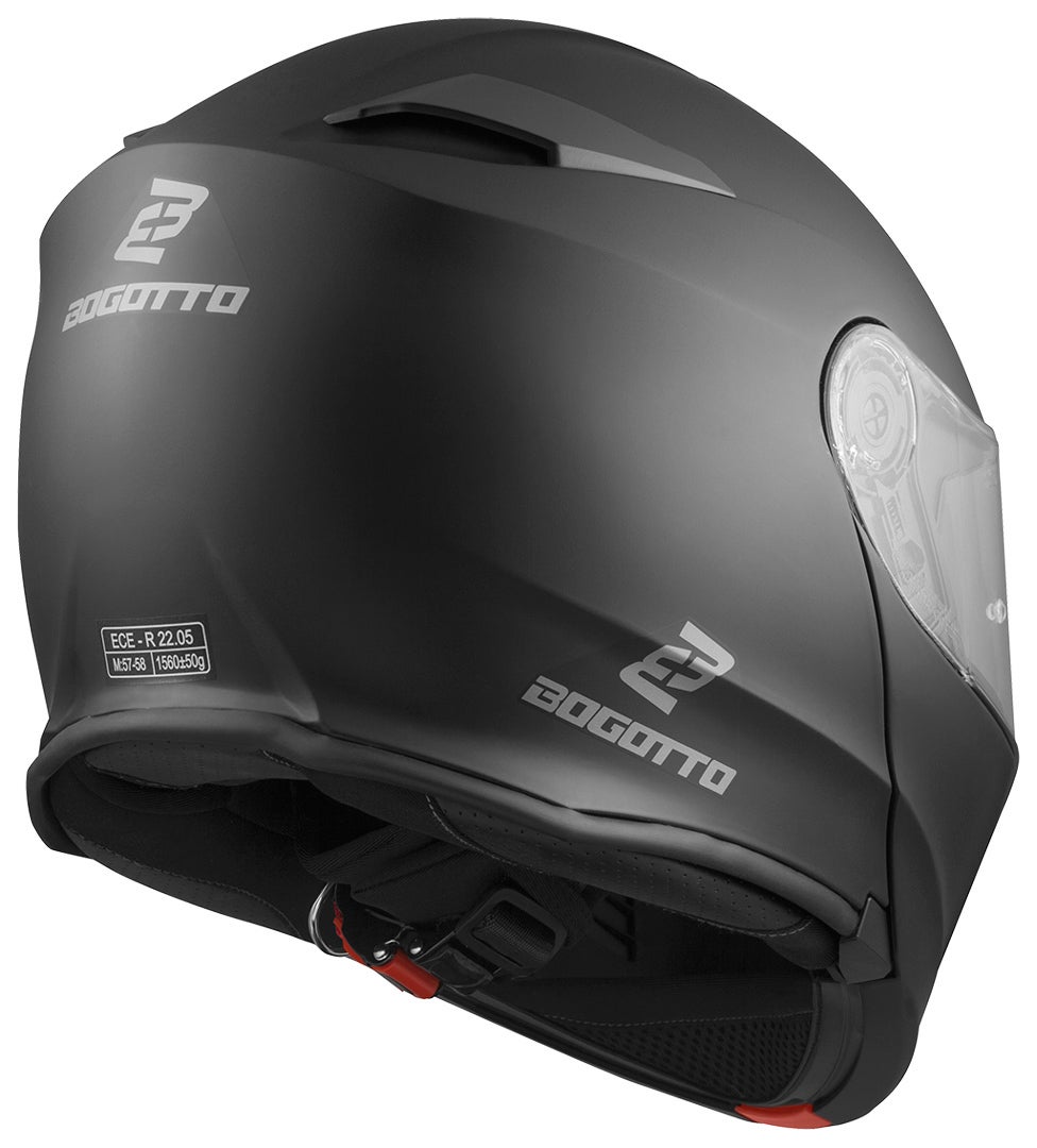 Bogotto V271 Motorhelm Black Matt XL Figuur 4