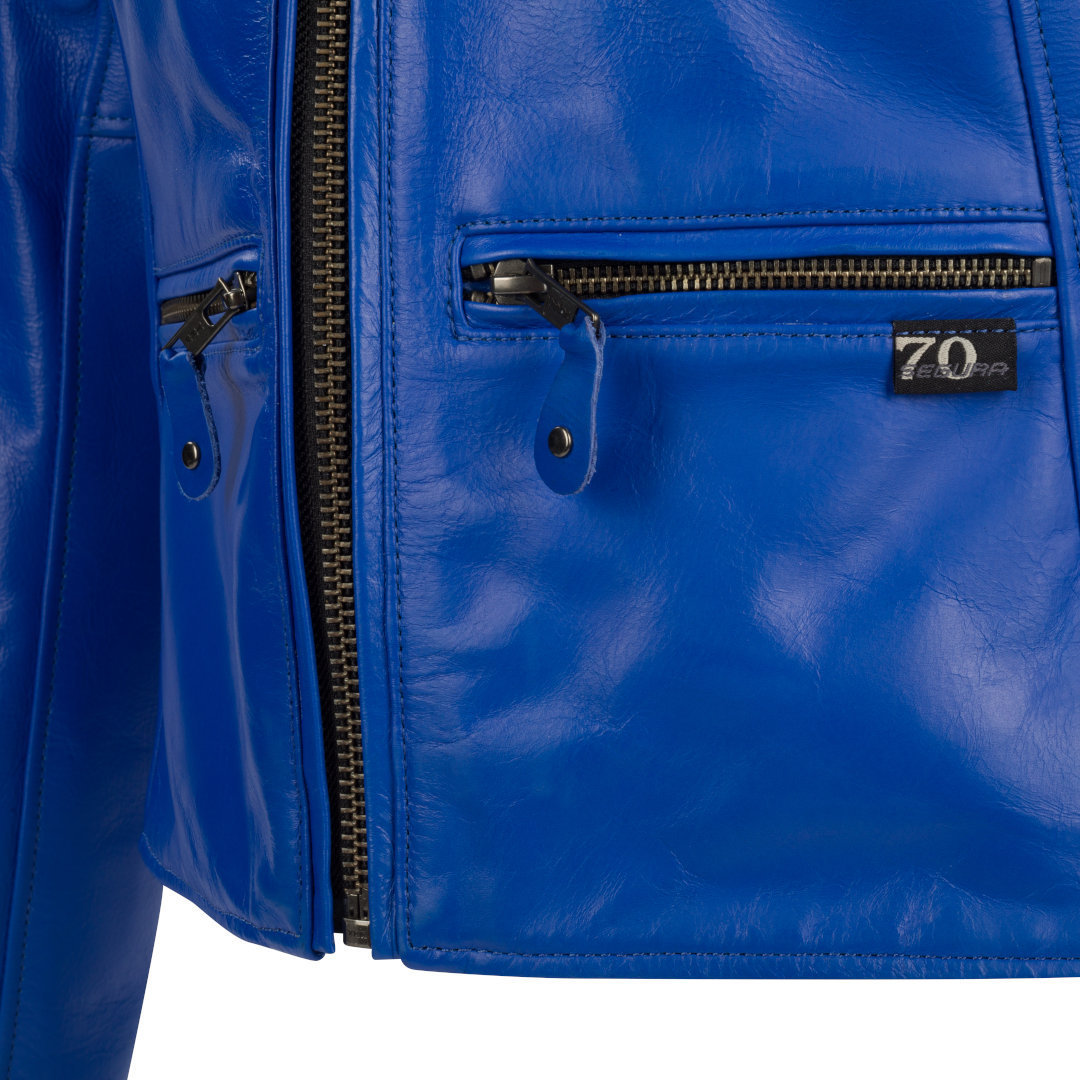 Segura Curve Motorcycle Leather Jacket blue 46 Figure 4