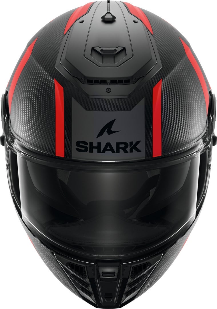 Shark Spartan RS Shawn Carbon Helmet black matt/red L (59/60) Figure 2