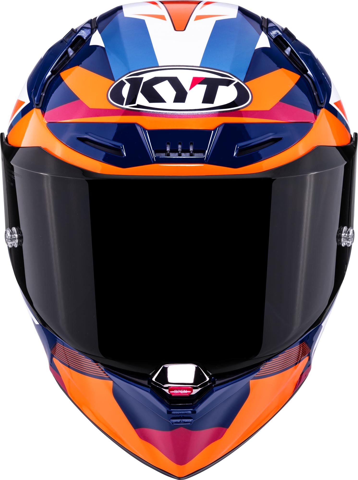 KYT R1R Diamond Casque bleu/orange XXL (63) Figure 8