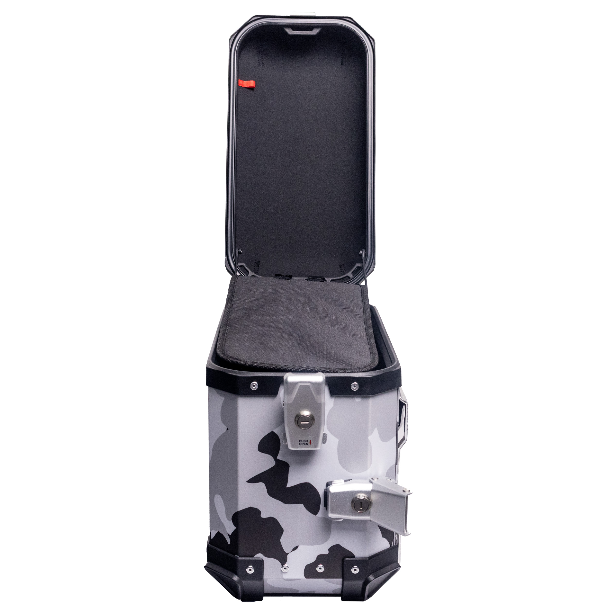 FC-Moto Terreno EVO Camo 28 L Alu Cutia laterală Camuflaj alb Legături Figura 8