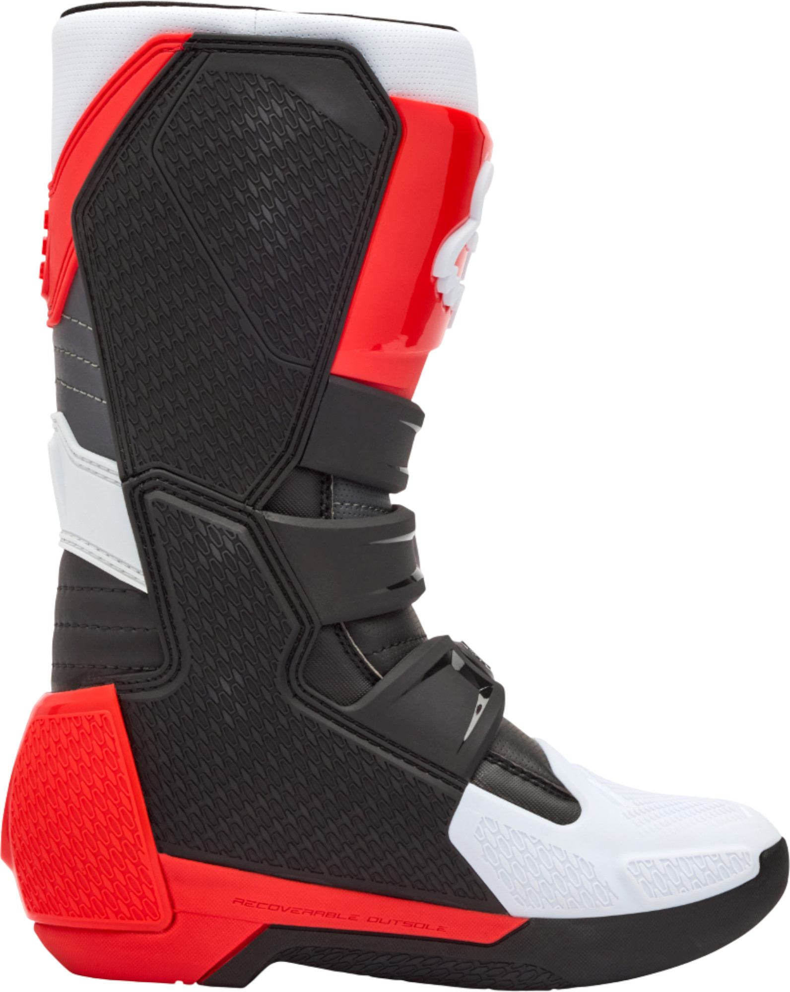 FOX Comp Botas de motocross para jóvenes blanco/rojo 8 Figura 3