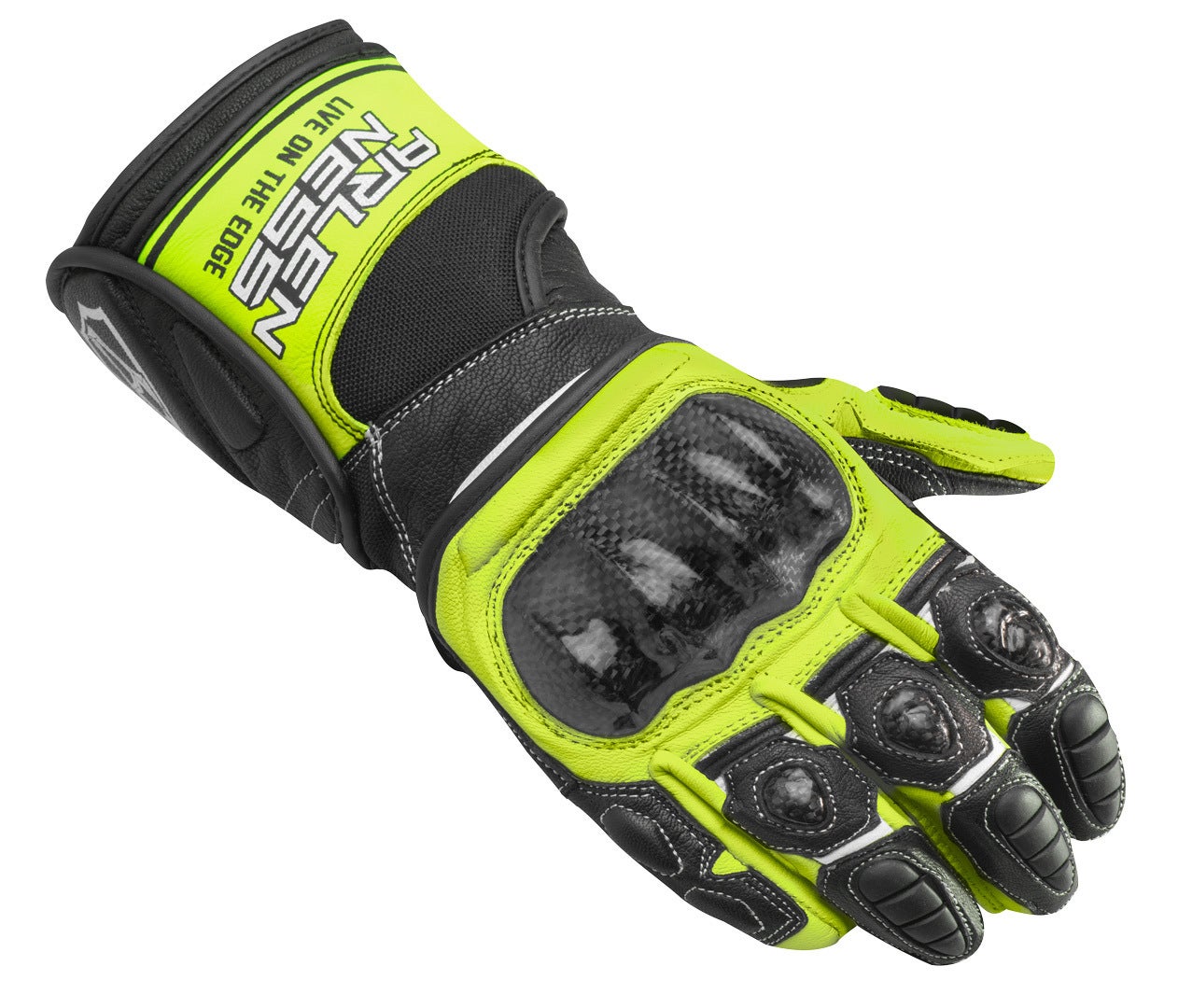 Arlen Ness Mugello Luvas de motocicleta preto/amarelo 3XL Figura 1