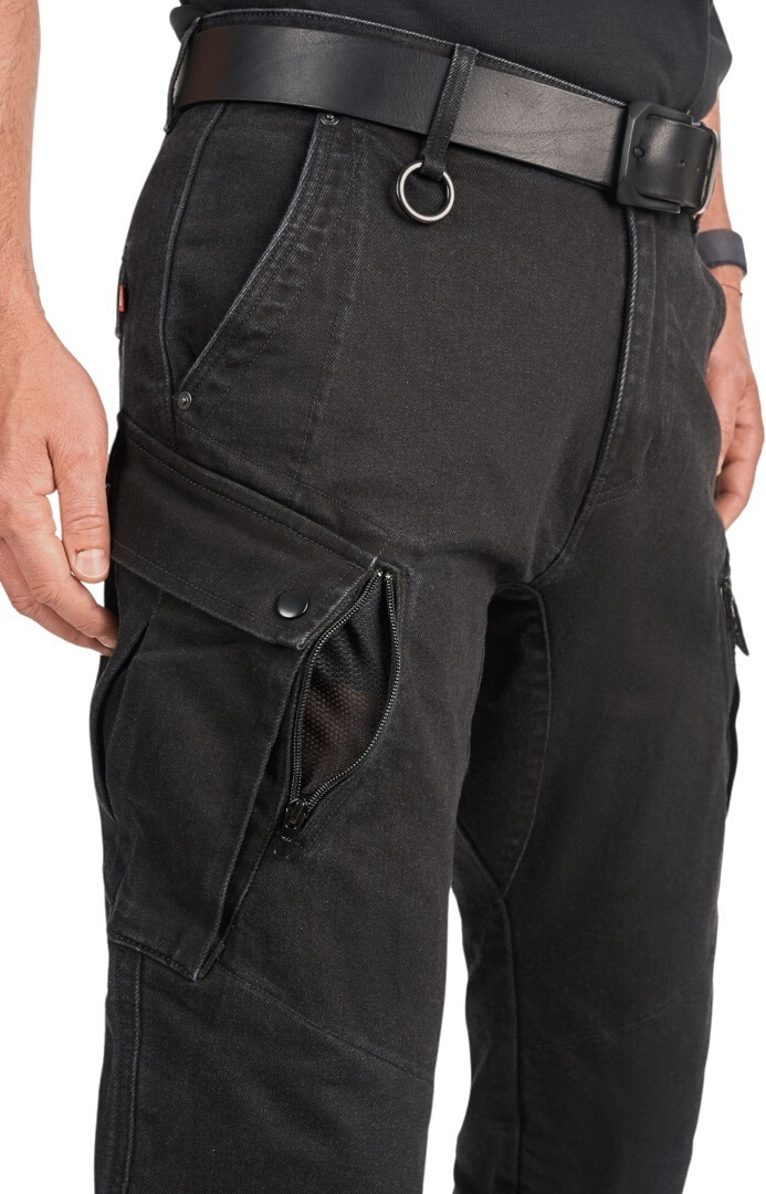 Pando Moto Mark AAA Cargo Moto džíny černá 34/30 Obrázek 11