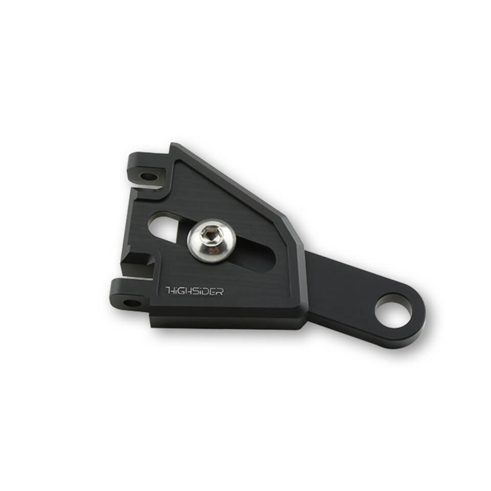HIGHSIDER CNC Alu Lampenhalter EXTEND, schwarz, längenverstellbar Figura 2