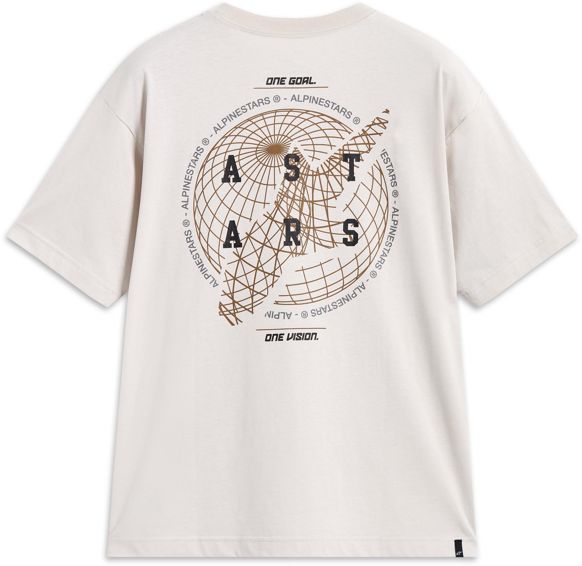Alpinestars Latitude Oversized T-Shirt light grey L Figure 2