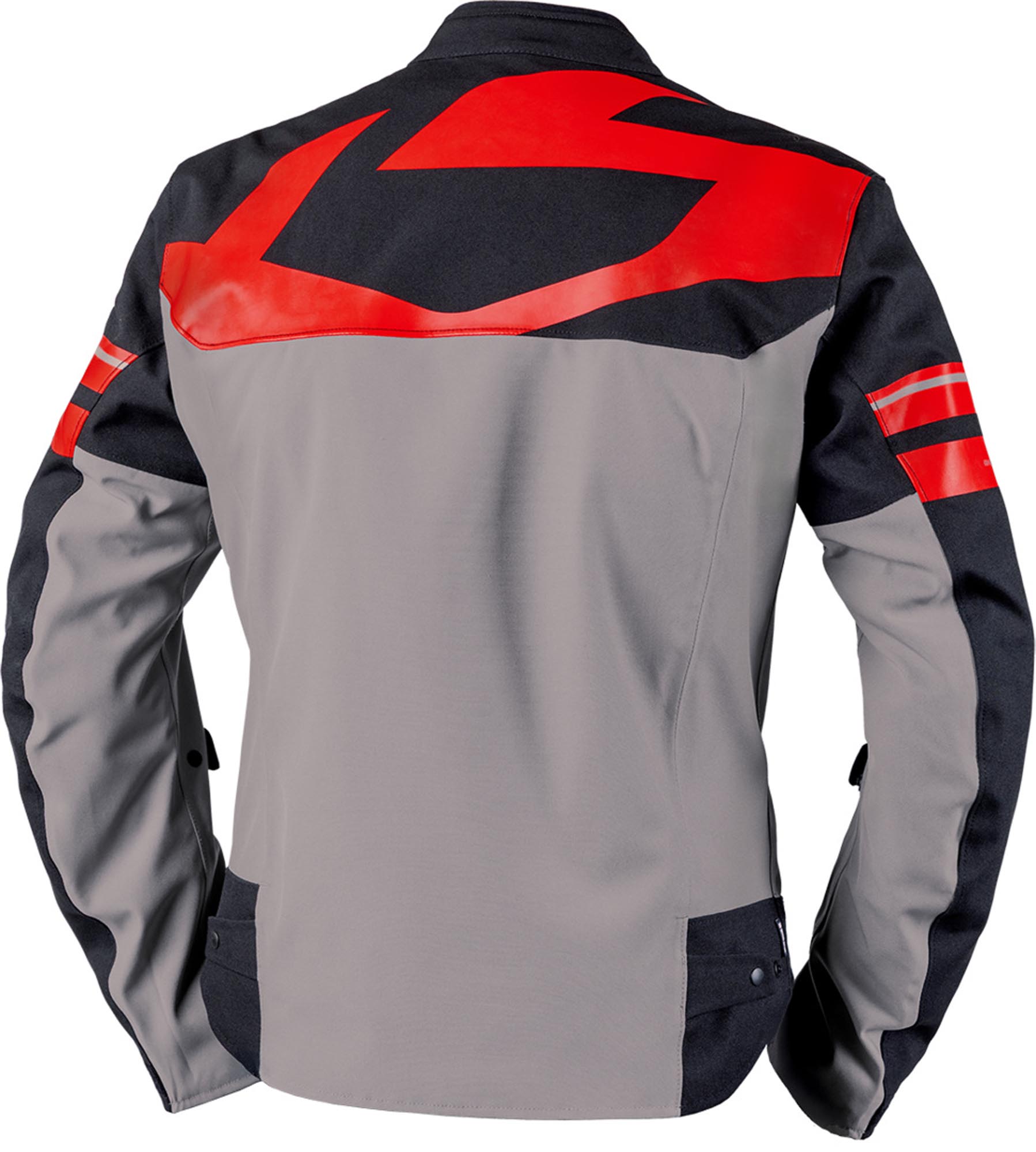 IXS Rapid-STX 2.2 waterproof Motorcycle Textile Jacket dark grey/black/red M Figure 2
