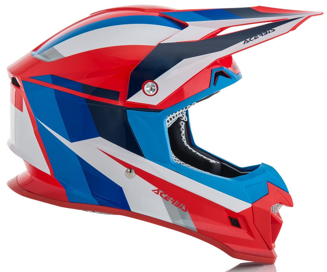 Acerbis Profile 4 Casco Motocross blu/rosso XL (61/62) Figura 2