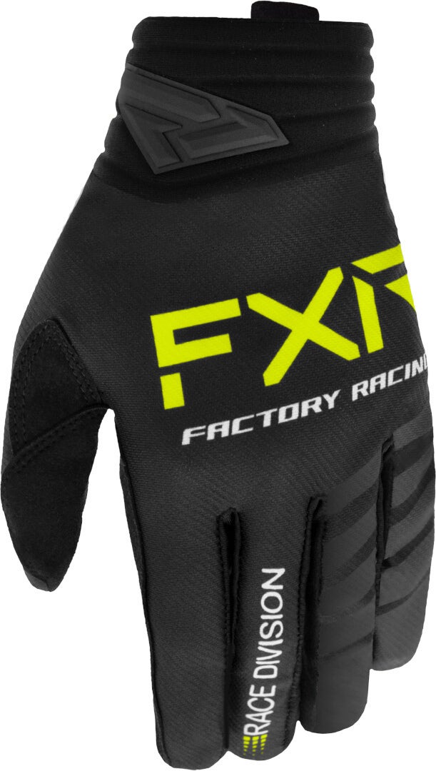 FXR Prime 2023 Motocross Handsker sort/grå/gul M Figur 1