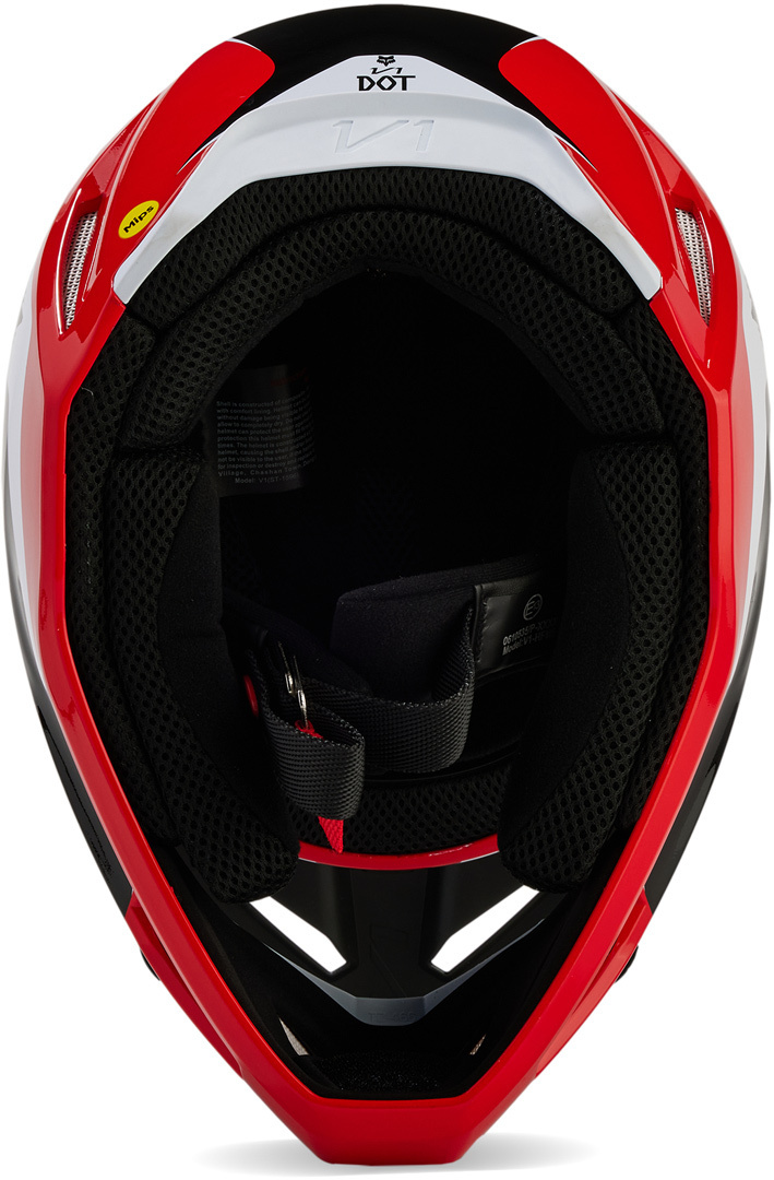 FOX V1 Nitro MIPS Motocross Helm schwarz/weiß/rot M (57/58) Abbildung 5