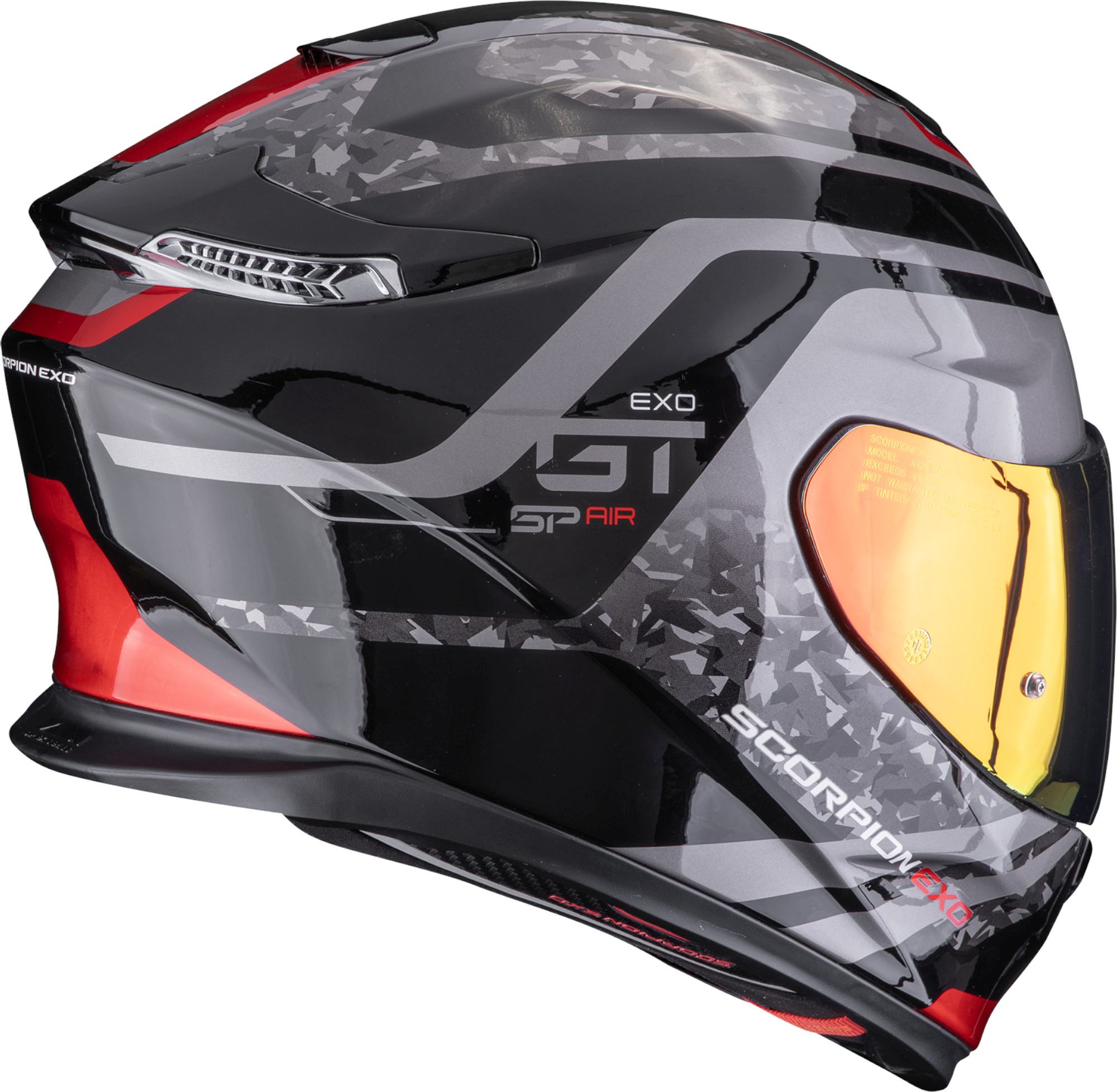 Scorpion EXO-GT SP Air Arten Casque intégral noir/rouge S (55/56) Figure 3