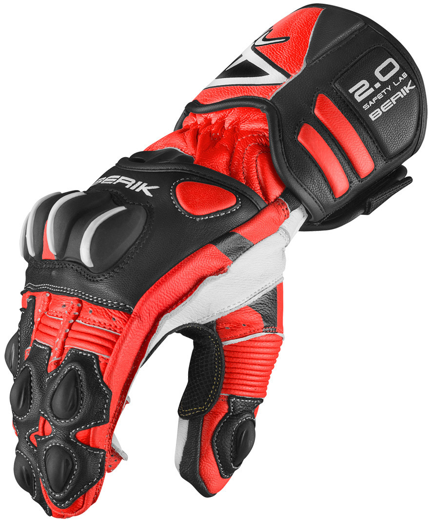 Berik Thunar Evo Motorcykel handsker sort/rød M Figur 4
