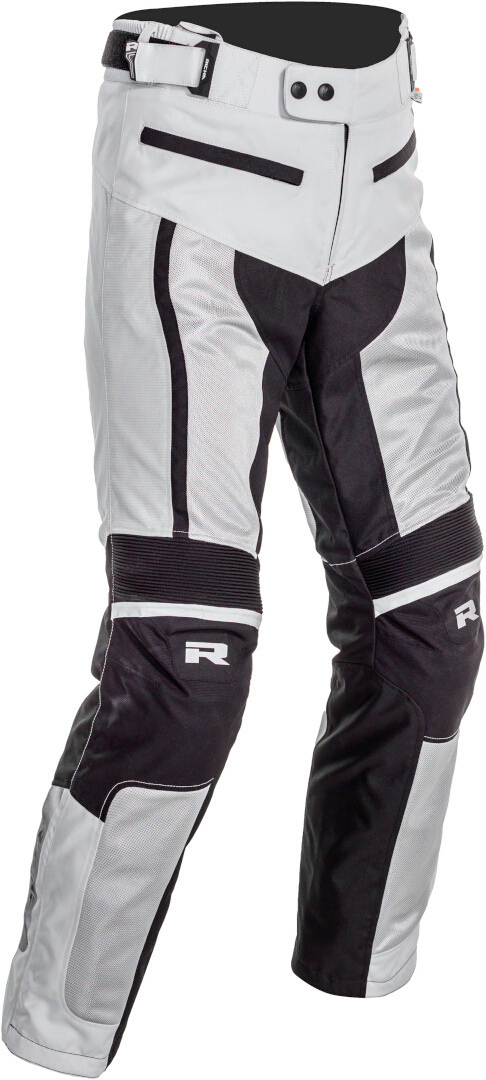 Richa Airvent Evo 2 waterproof Motorcycle Textile Pants grey/black Short S Figure 1