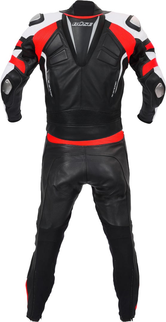 Büse Track Due pezzi da donna tuta in pelle della moto nero/rosso 44 Figura 3