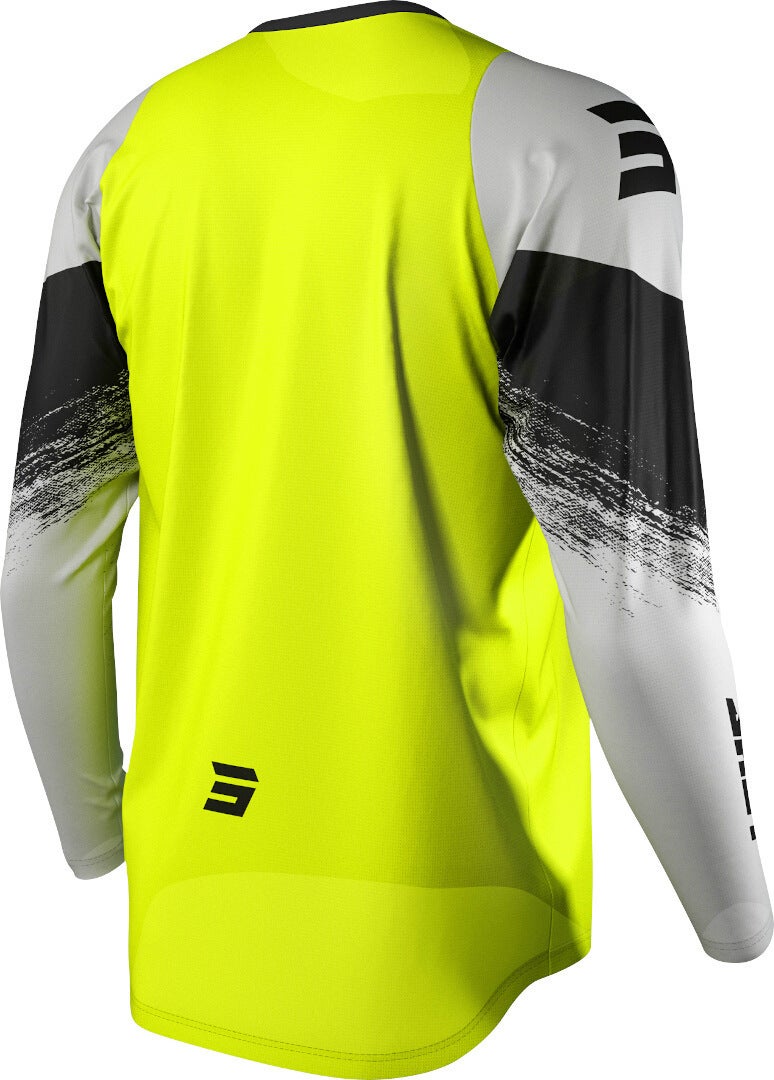 Shot Draw Burst Motocross Jersey white/yellow S Figure 2