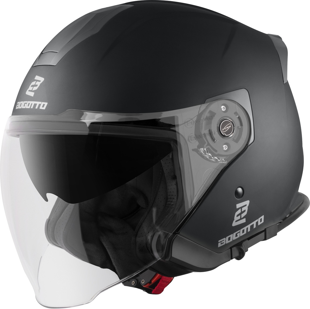Bogotto H586 Cască cu reacție Black matt XS Figura 1