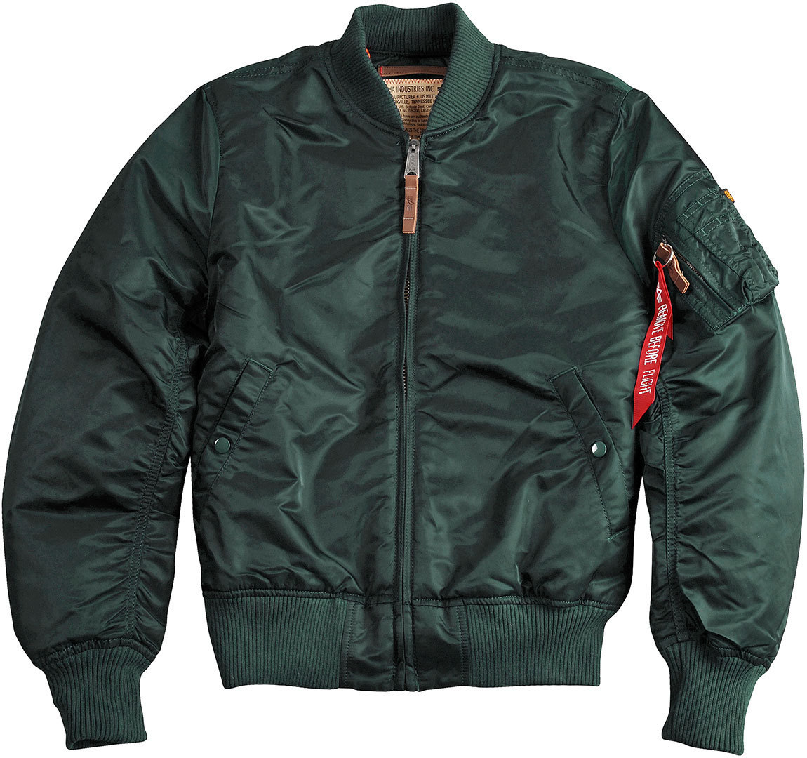 Alpha Industries MA-1 VF 59 Jacka Grön/blå XXL Figur 1