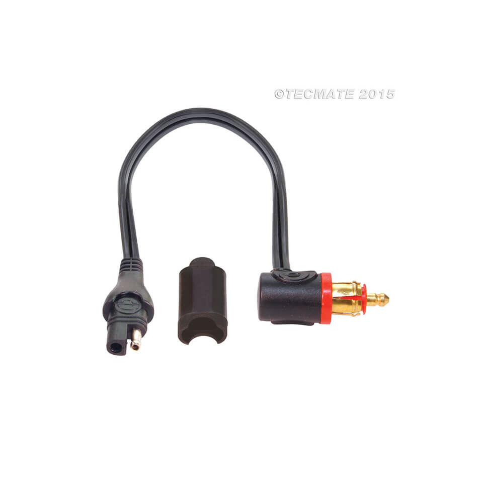 OPTIMATE Adapter SAE auf Motorrad 90° Stecker (no.19) Figura 1