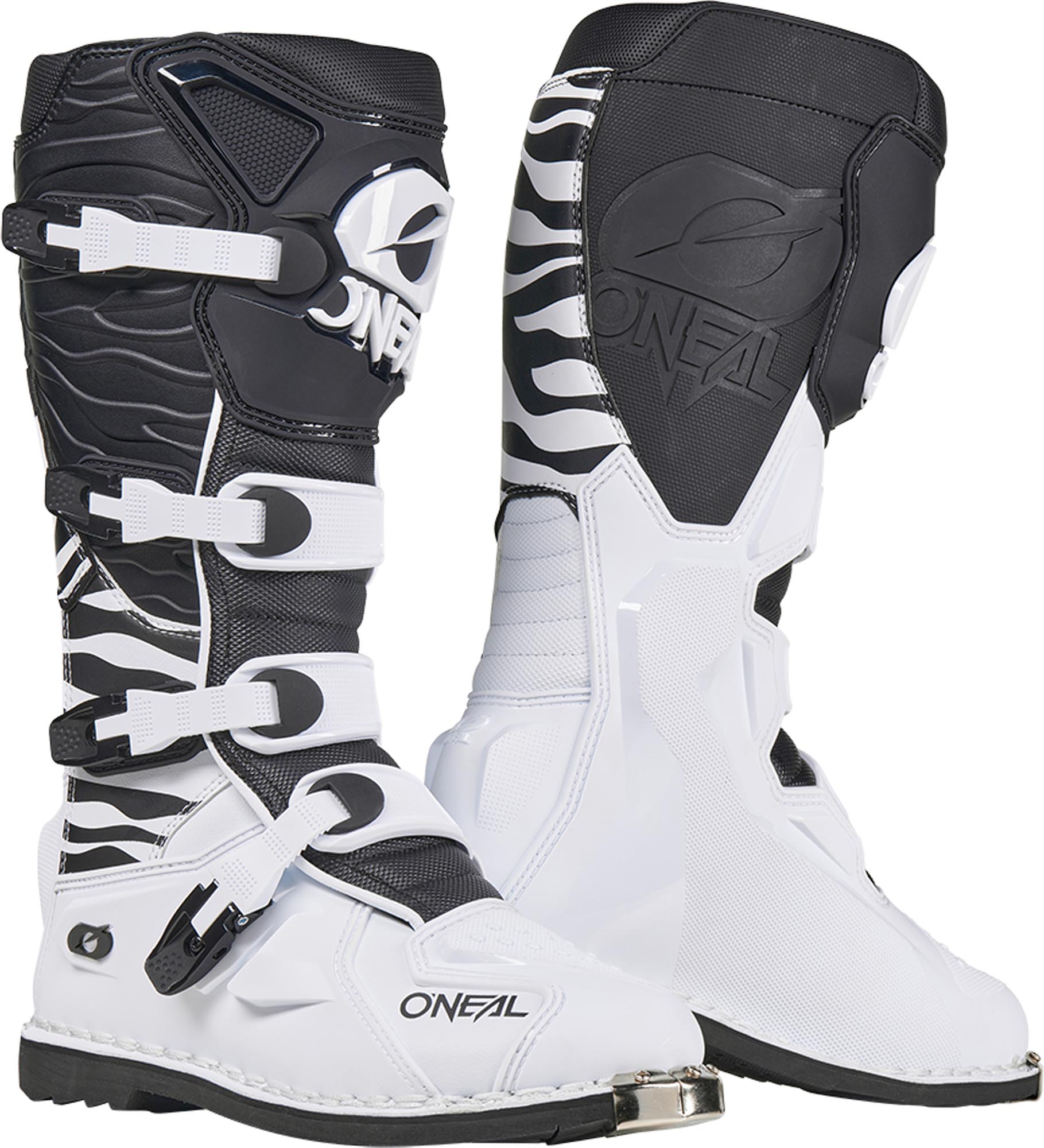 Oneal 3SRS EC Zebra Motocross Boots black/white 44 Figure 4