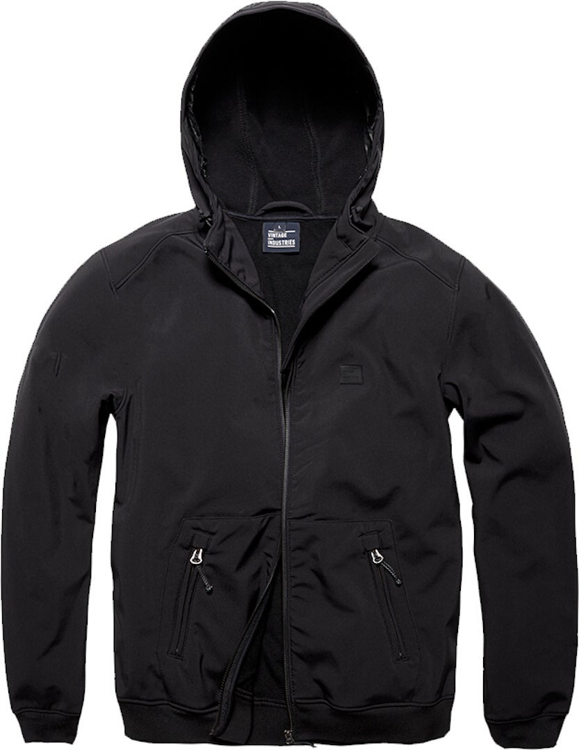 Vintage Industries Ashore Softshell Veste noir XXL Figure 1