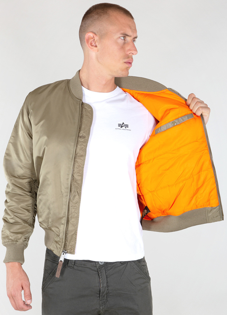 Alpha Industries MA-1 VF 59 Jacket Khaki M Figure 4