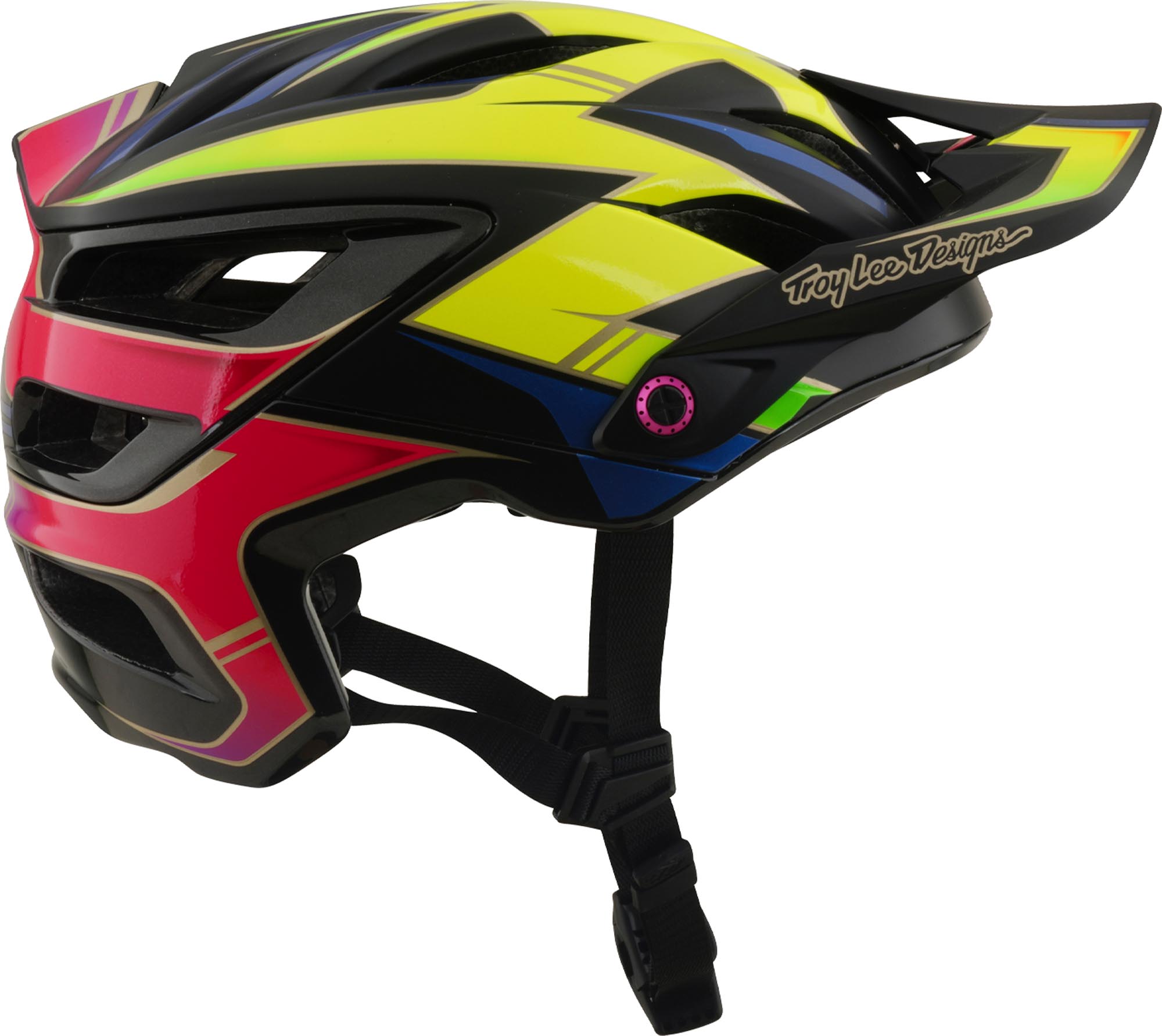 Troy Lee Designs A3 MIPS Electra Casque de vélo noir/jaune/rouge M-L (57/59) Figure 3