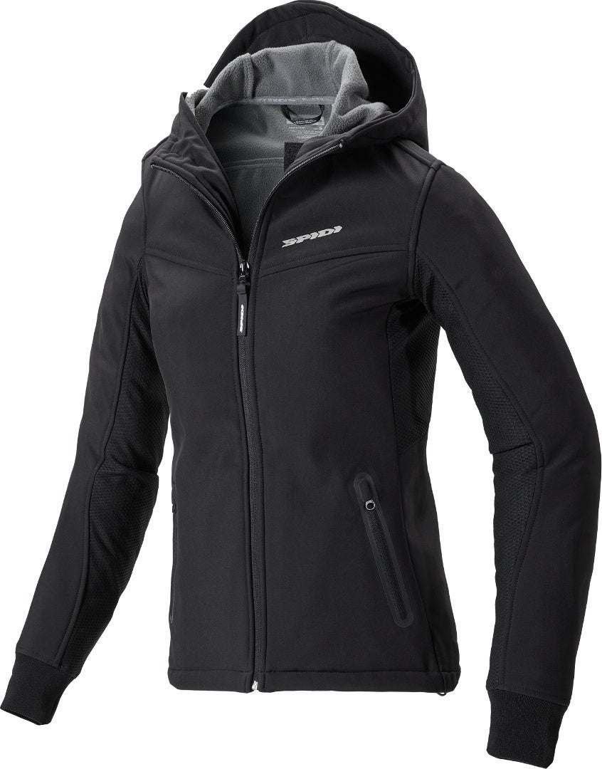 Spidi Hoodi Armor Damen Motorrad Textiljacke schwarz XL Abbildung 1