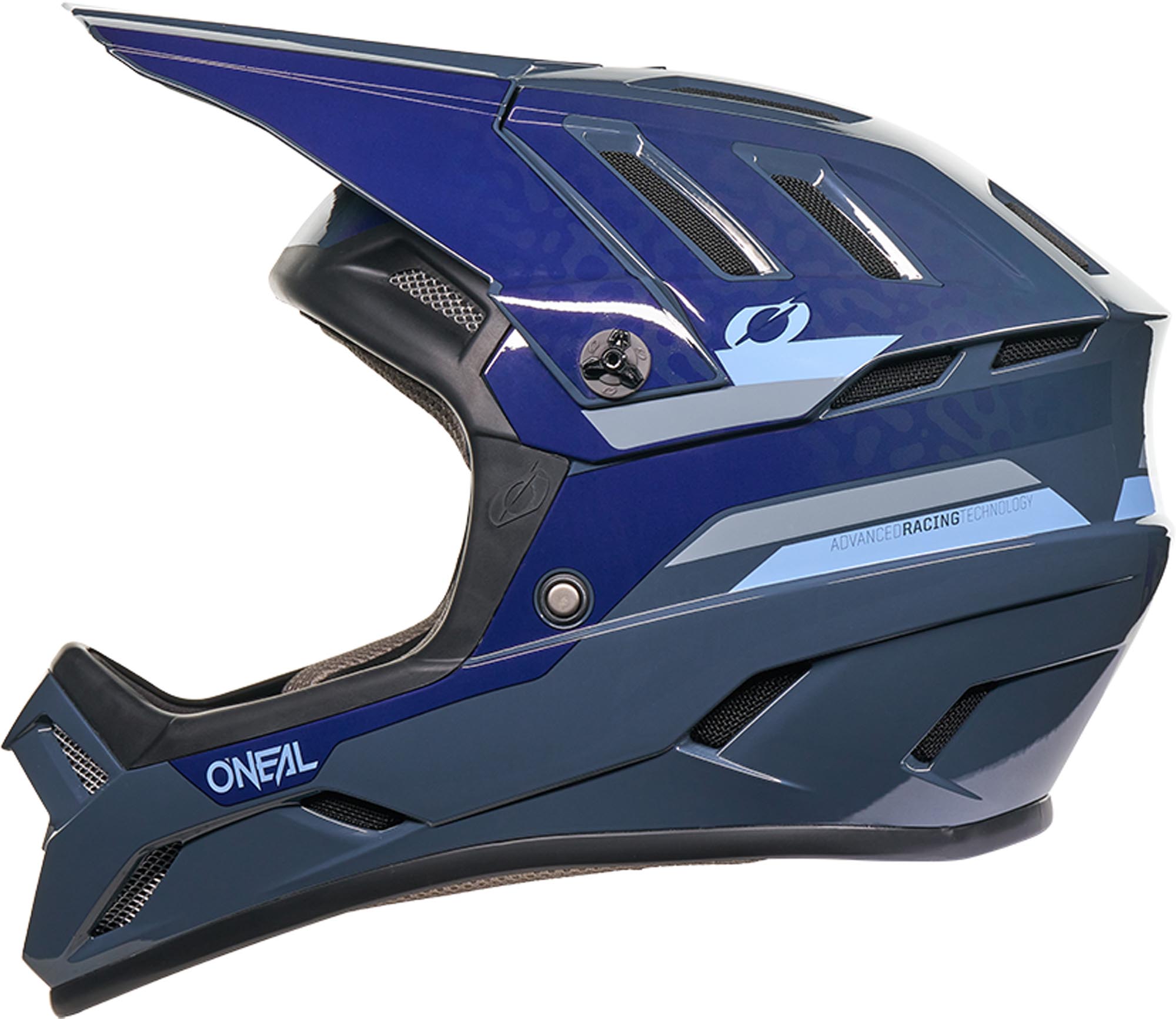 Oneal Backflip Blizzard Downhill Helm blau M (57/58) Abbildung 3