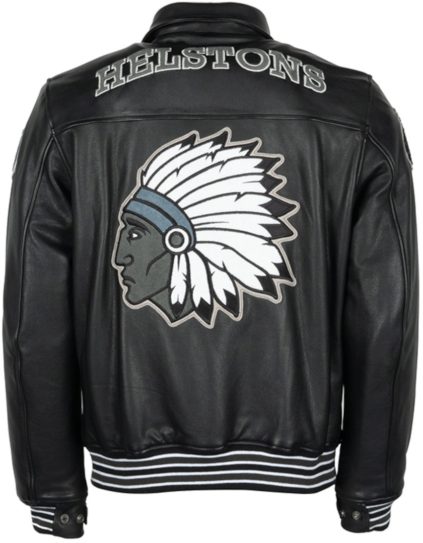 Helstons Cheyenne Motorrad Lederjacke schwarz XXL Abbildung 7