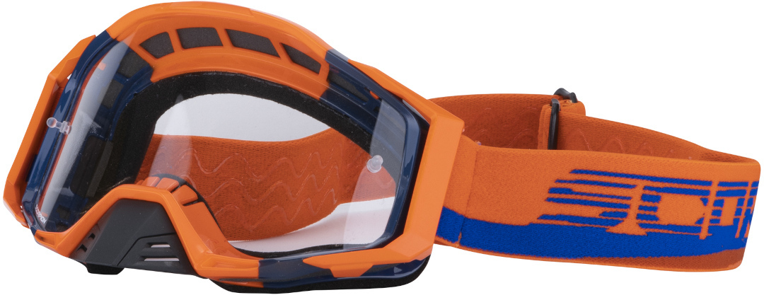 Scorpion Ochelari de motocross portocaliu/albastru Figura 1