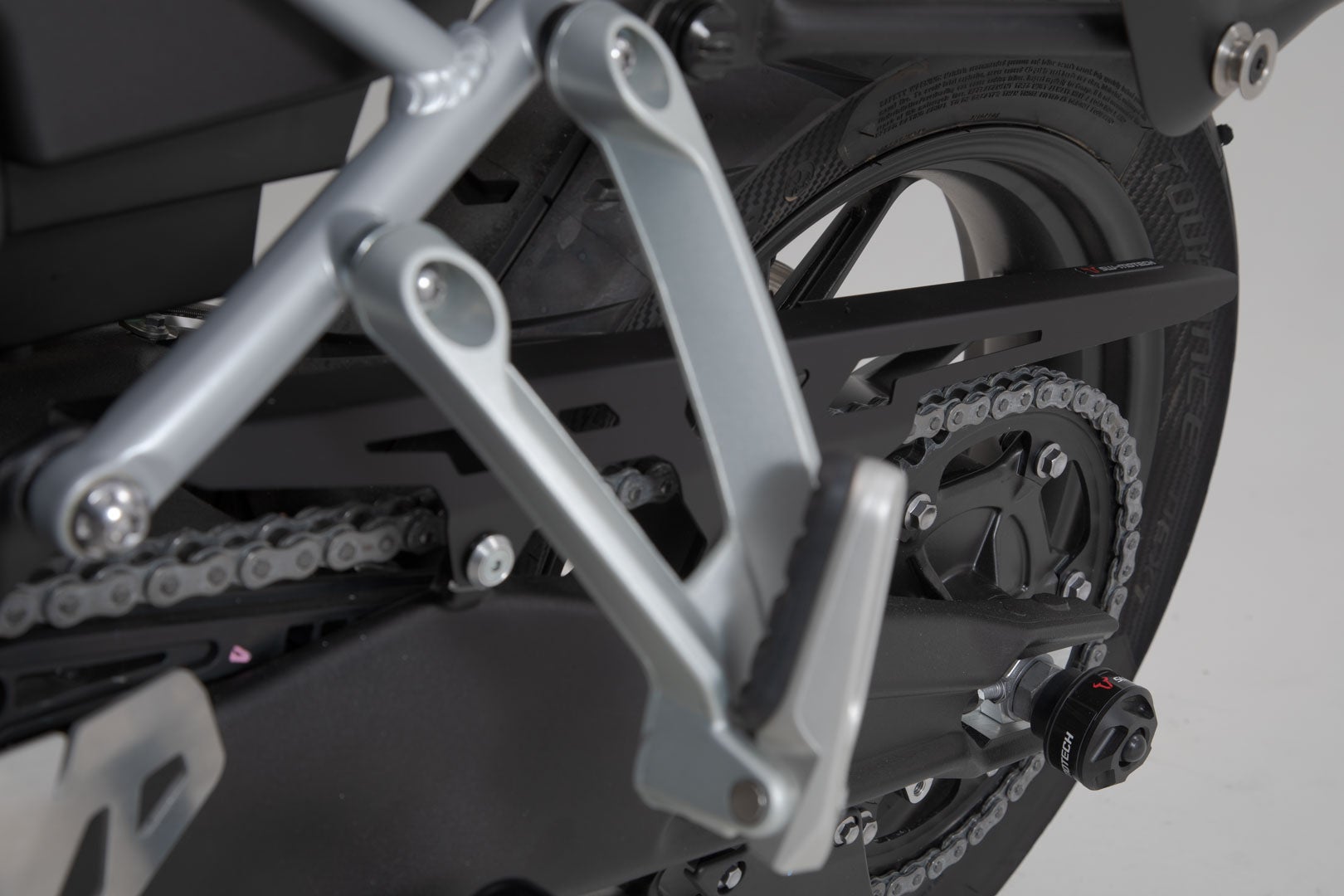 SW-Motech Chain guard - Black. Triumph Tiger 900 models (19-). Figure 3