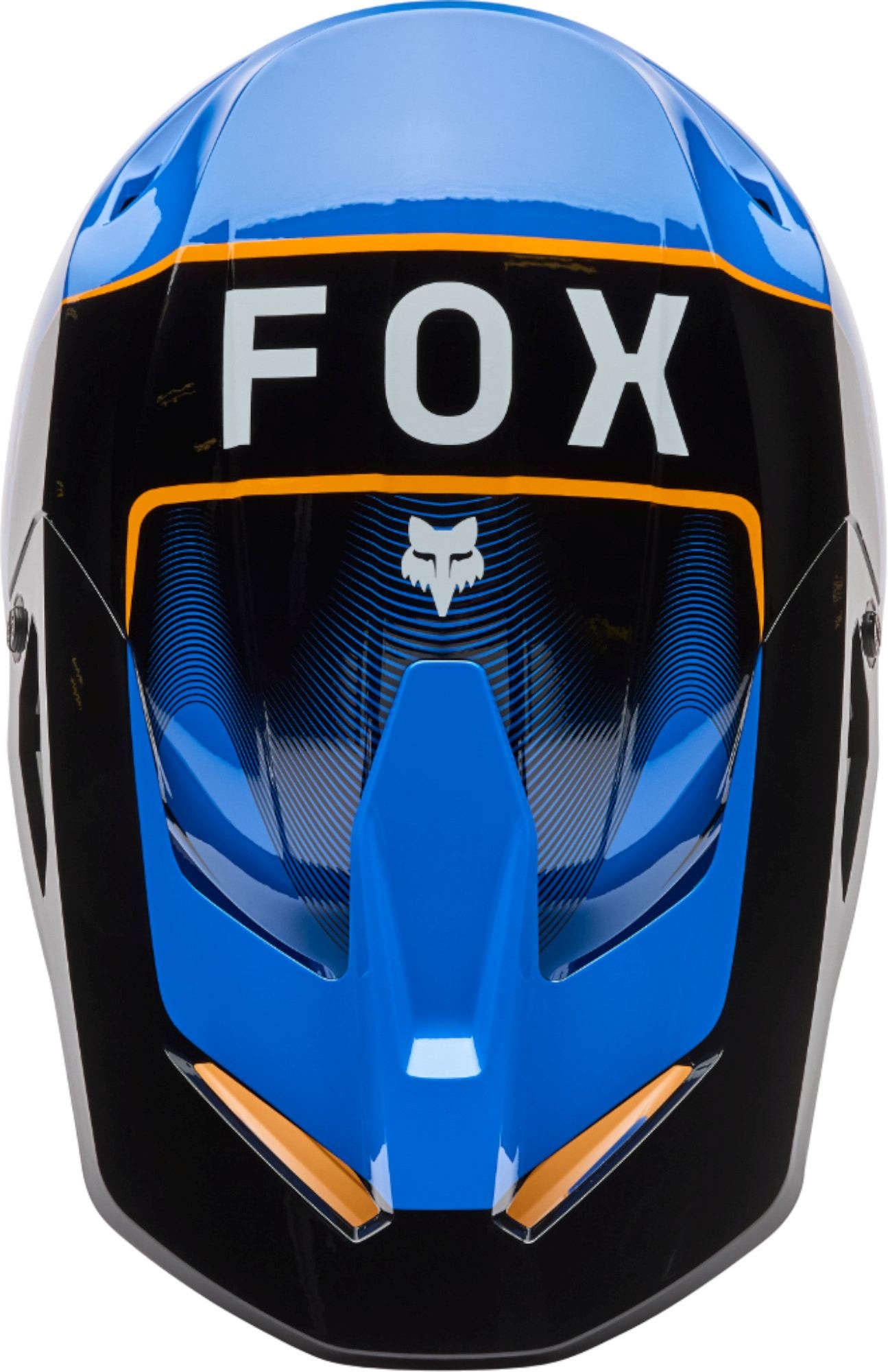 FOX V1 Collect Motorcross helm blauw/oranje M (57/58) Figuur 4