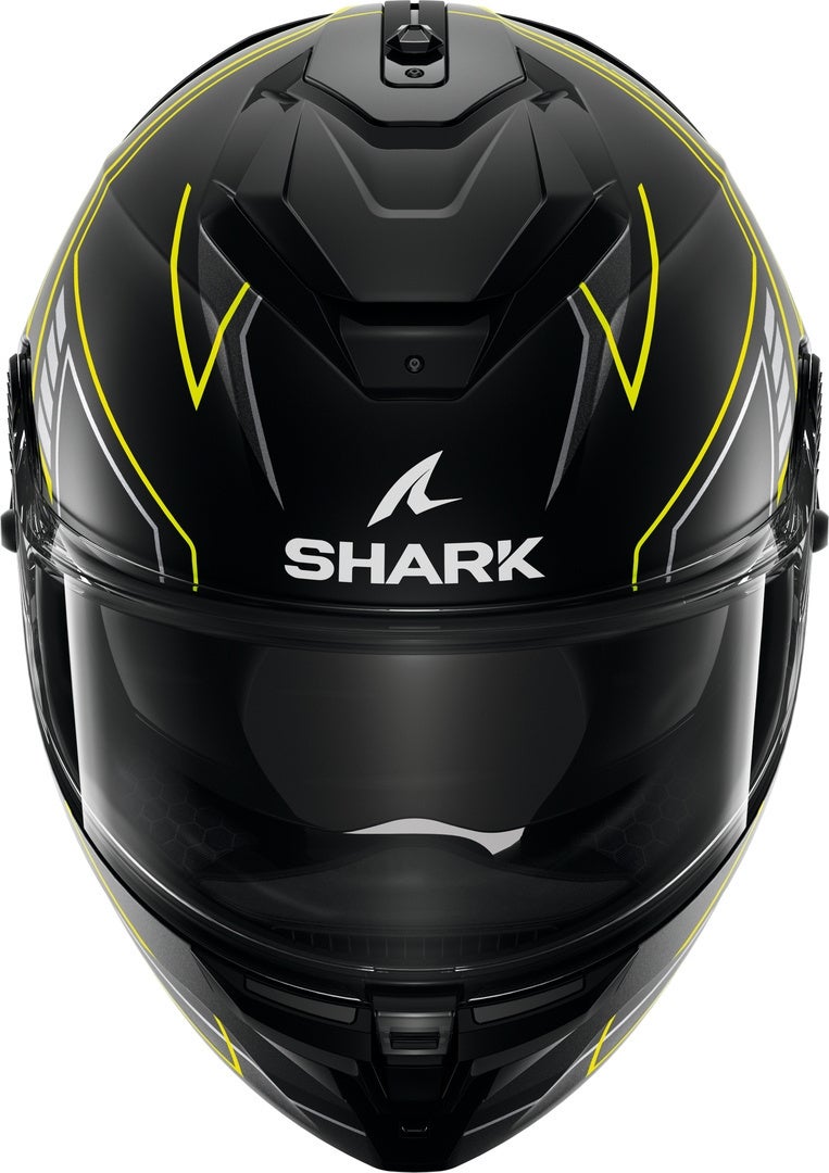 Shark Spartan GT Pro Toryan Шлем чёрный матовый/серый/жёлтый L (59/60) Рисунок 2