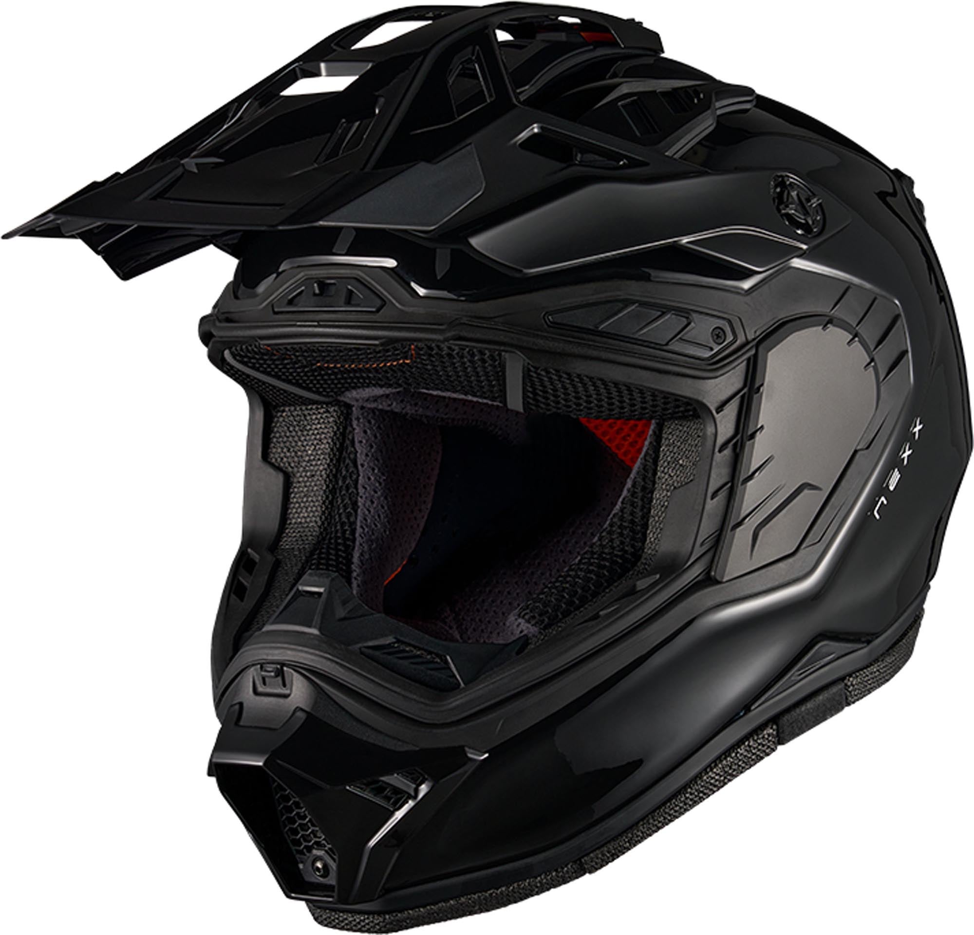 Nexx X.Rally Plain Endurohelm Zwart XXL (63/64) Figuur 2