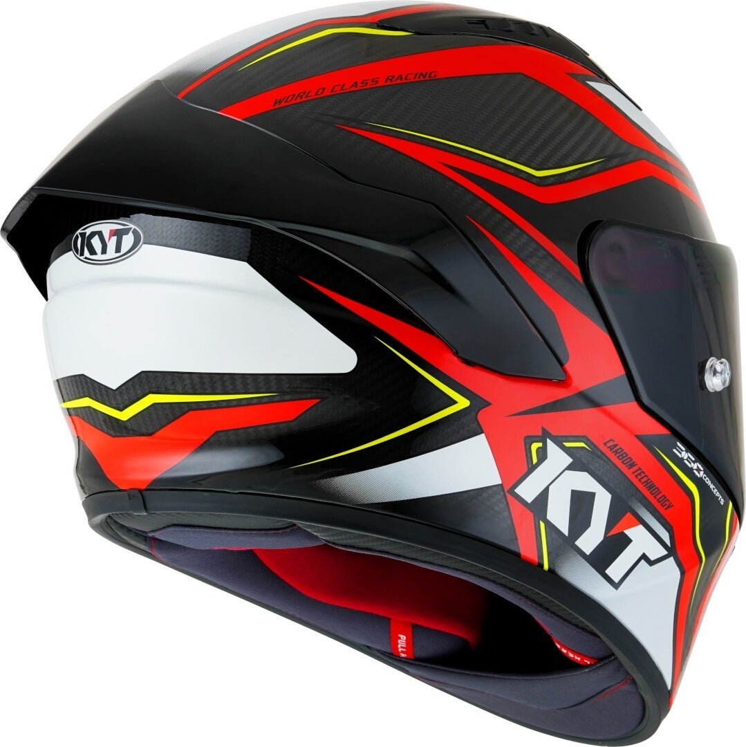 KYT NZ Race Carbon Stride Helmet red XXL (63) Figure 3