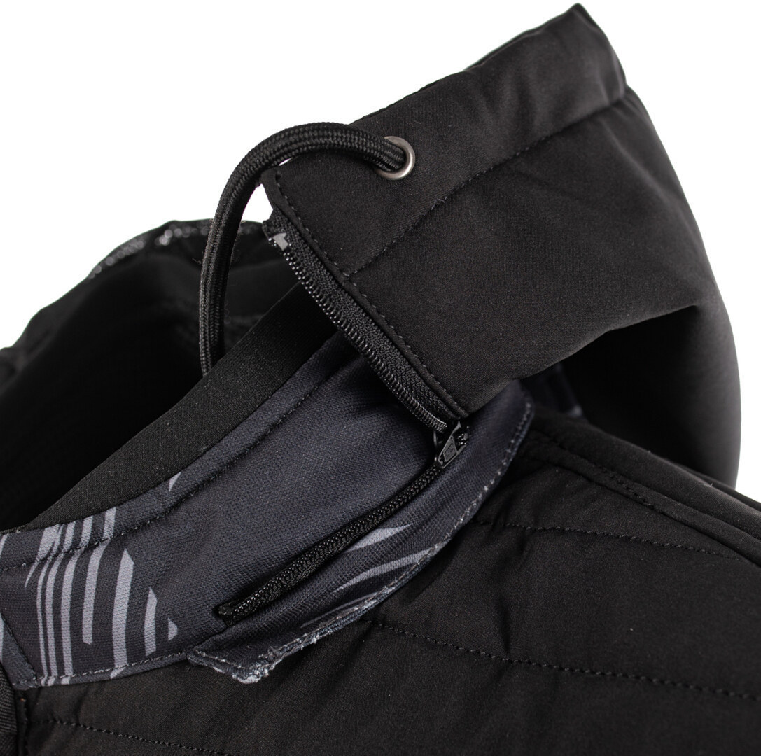 Rusty Stitches Liam Waterproof Motorcycle Textile Jacket black/grey/red 3XL Figure 4