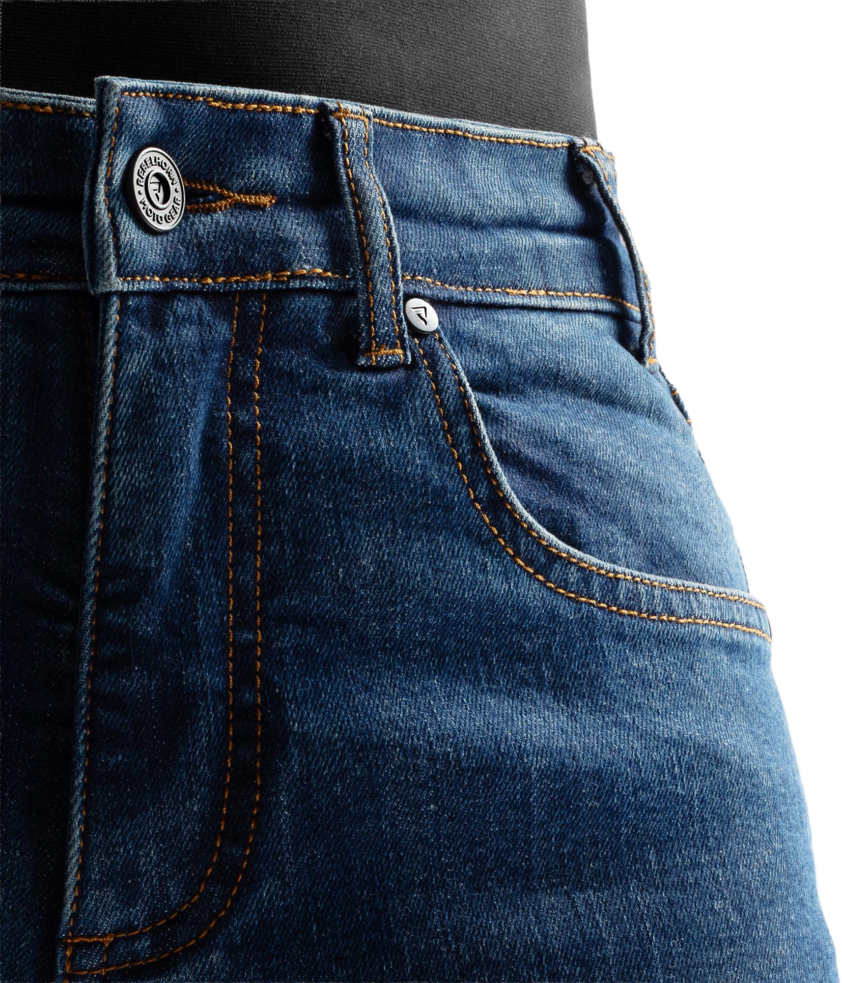 Rebelhorn Classic Motorcycle Jeans blue washed out 32/30 Figure 5