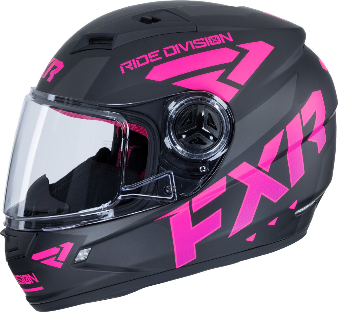 FXR Nitro Core Youth Cască de snowmobil Negru mat/roz L (53/54) Figura 4