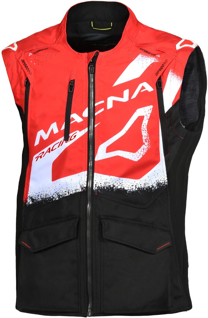 Macna Landmark Veste de motocross Noir/Rouge/Blanc XL Figure 3