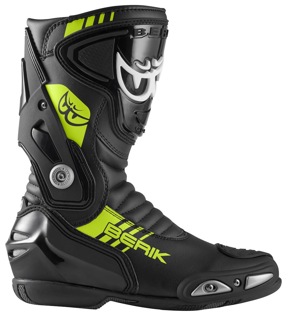 Berik Shaft 3.0 Motorcycle Boots black/neon-yellow 43 Figure 5