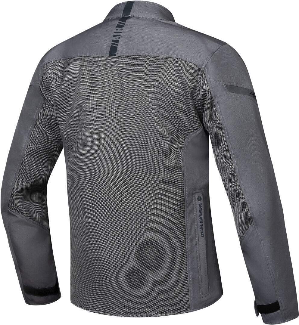 Ixon Fresh Slim waterproof Motorcycle Textile Jacket grey XL Figure 2