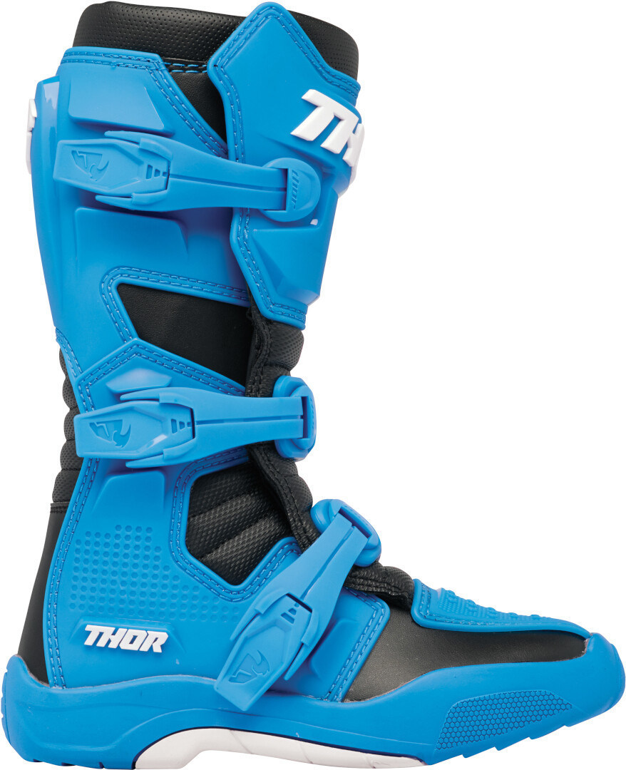 Thor Blitz XR MX Unge Motocross Støvler blå/sort 6 Figur 2