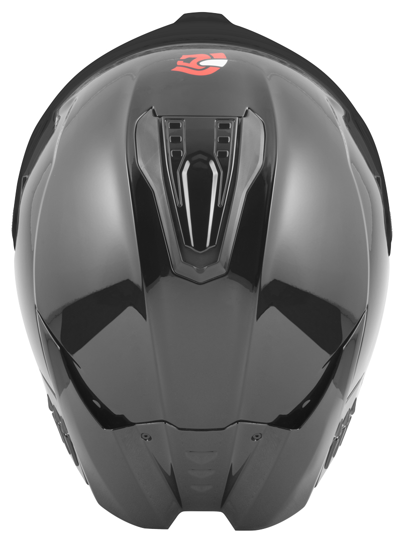 FC-Moto Hawk EVO Solid 頭盔 黑色 M 图6
