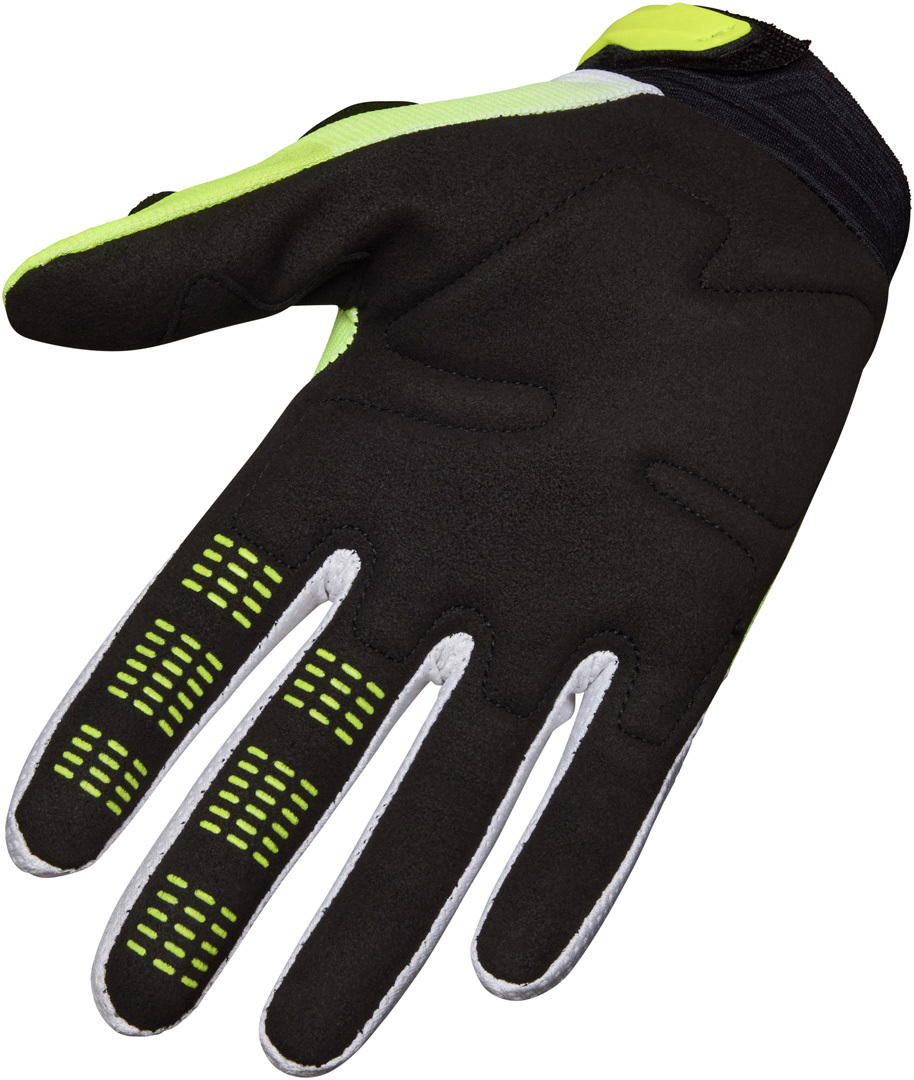 FOX 180 Hello Future Special Edition Motocross handsker hvid/gul L Figur 2
