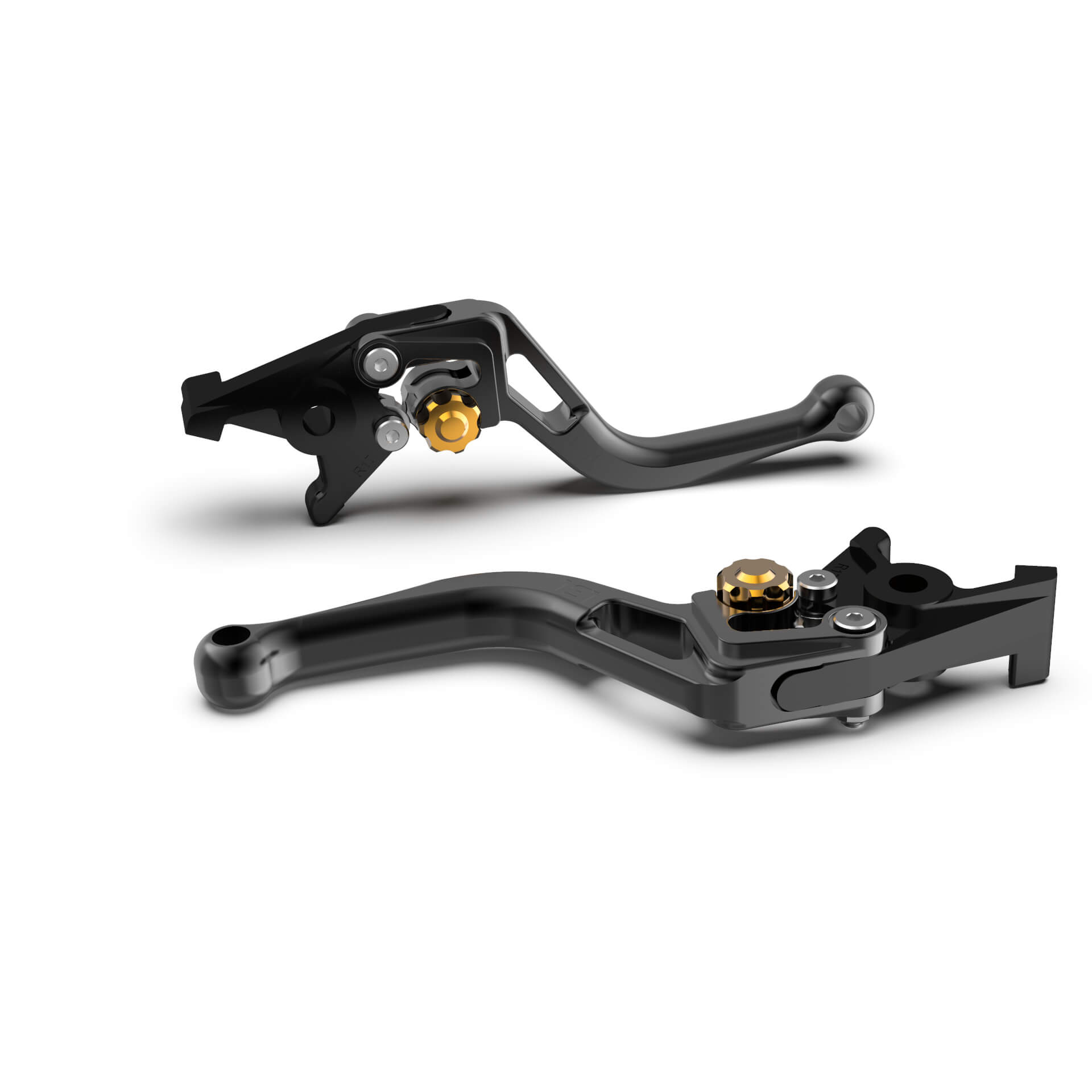LSL Clutch leva BOW L39R, breve nero Oro Figura 1